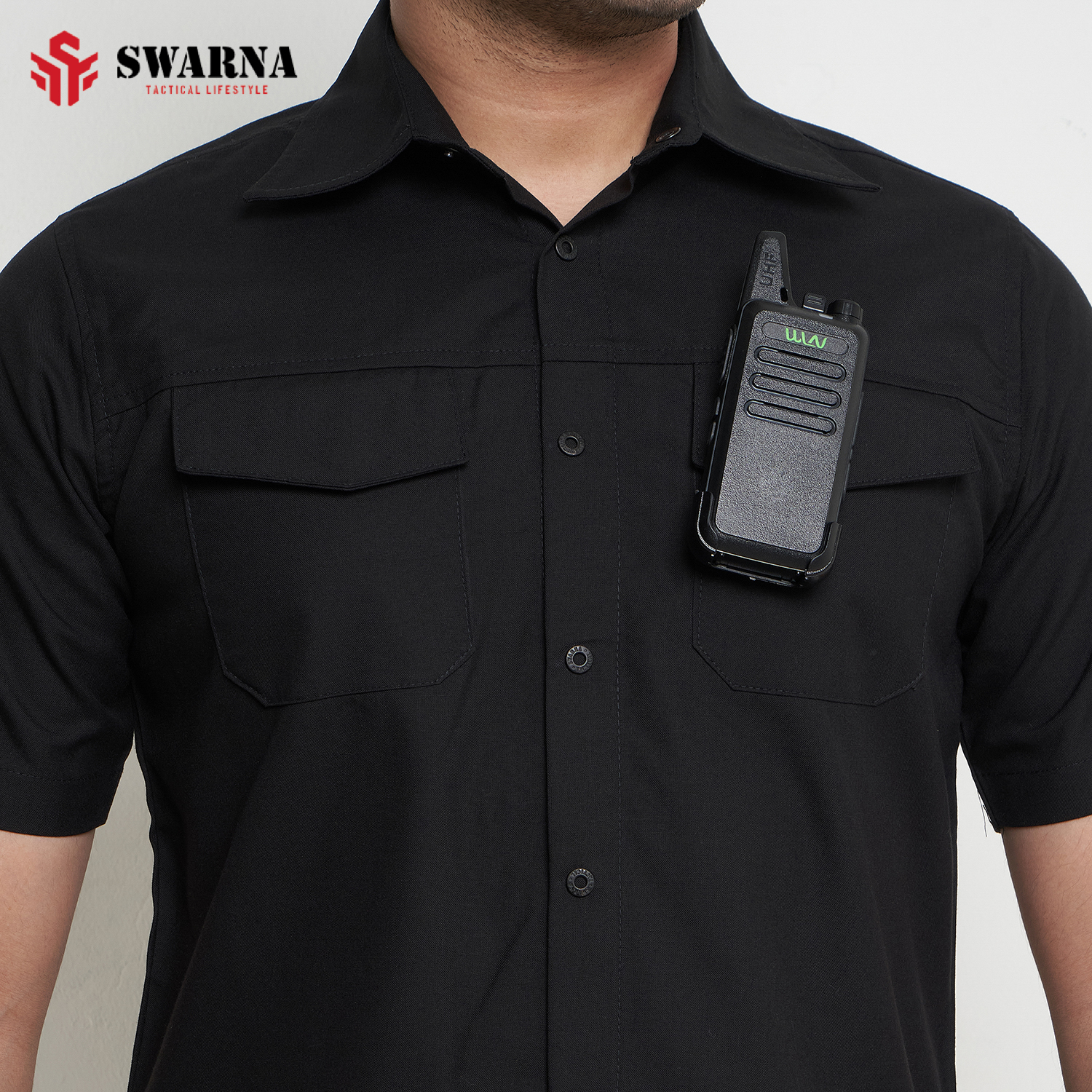 VANQUISH SHIRT SHORT BLACK XL